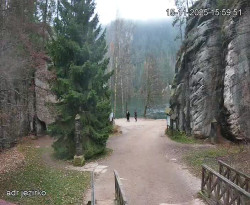 Vstup do skal, Pískovna