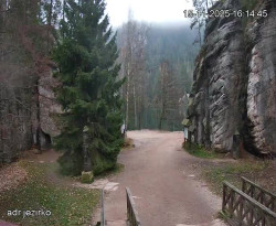 Vstup do skal, Pískovna