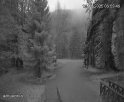 Vstup do skal, Pískovna