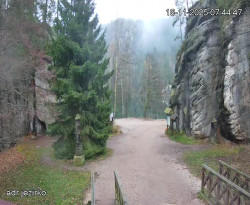 Vstup do skal, Pískovna