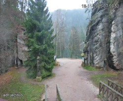 Vstup do skal, Pískovna