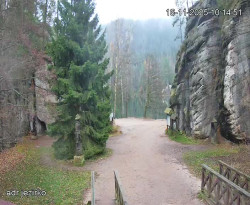 Vstup do skal, Pískovna