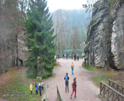 Vstup do skal, Pískovna