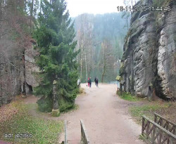 Vstup do skal, Pískovna