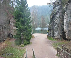 Vstup do skal, Pískovna