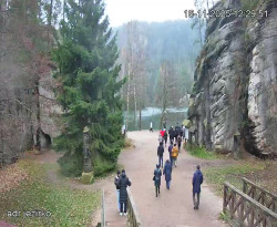 Vstup do skal, Pískovna