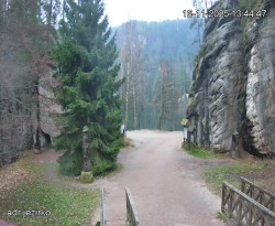 Vstup do skal, Pískovna