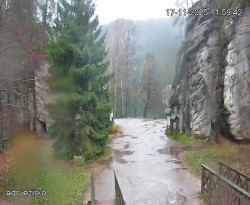 Vstup do skal, Pískovna