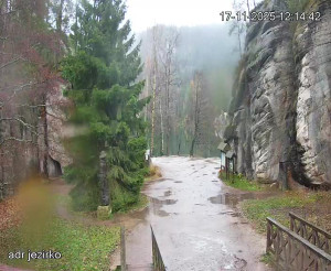 Adršpach - Vstup do skal, Pískovna - 17.11.2025 v 12:15 Adršpach - Vstup do skal, Pískovna - 17.11.2025 v 12:15