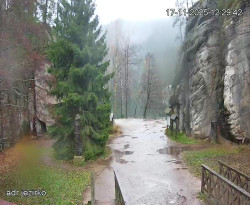 Vstup do skal, Pískovna