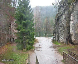 Vstup do skal, Pískovna