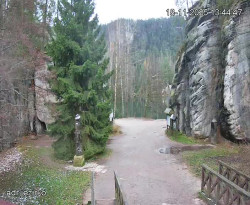 Vstup do skal, Pískovna