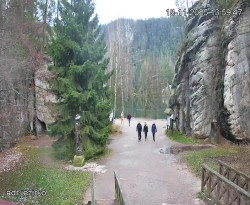 Vstup do skal, Pískovna