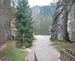 Vstup do skal, Pískovna