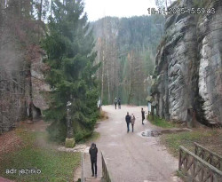 Vstup do skal, Pískovna