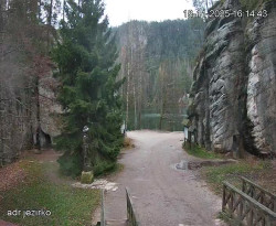 Vstup do skal, Pískovna