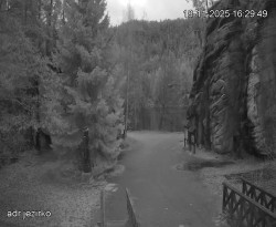 Vstup do skal, Pískovna