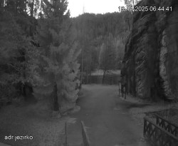 Vstup do skal, Pískovna