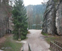 Vstup do skal, Pískovna