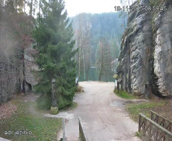 Vstup do skal, Pískovna