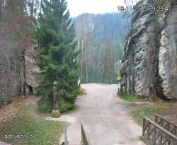 Vstup do skal, Pískovna