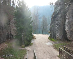 Vstup do skal, Pískovna