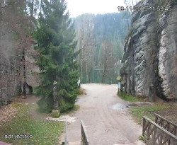 Vstup do skal, Pískovna