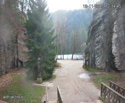 Vstup do skal, Pískovna