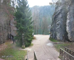 Vstup do skal, Pískovna