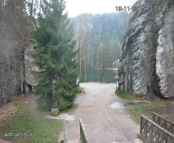 Vstup do skal, Pískovna