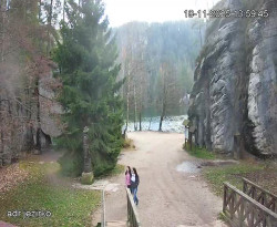 Vstup do skal, Pískovna