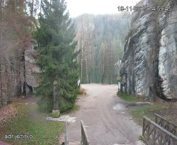 Vstup do skal, Pískovna