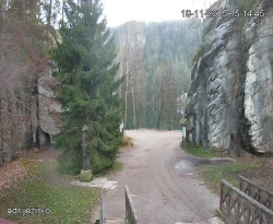 Vstup do skal, Pískovna