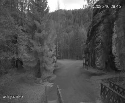 Vstup do skal, Pískovna