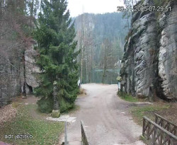 Vstup do skal, Pískovna