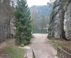 Vstup do skal, Pískovna