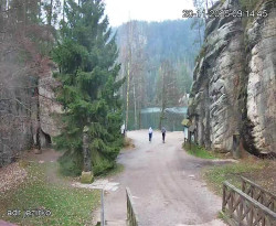 Vstup do skal, Pískovna