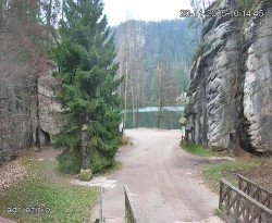 Vstup do skal, Pískovna