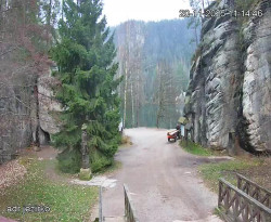 Vstup do skal, Pískovna