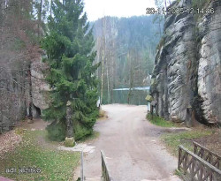 Vstup do skal, Pískovna