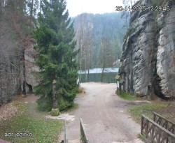 Vstup do skal, Pískovna