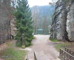 Vstup do skal, Pískovna