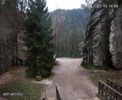 Vstup do skal, Pískovna