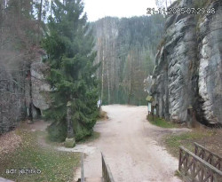 Vstup do skal, Pískovna