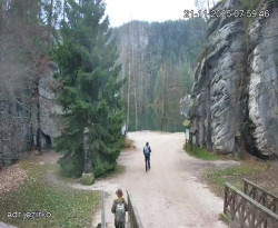 Vstup do skal, Pískovna