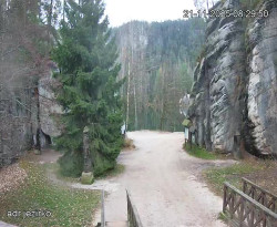 Vstup do skal, Pískovna