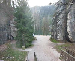 Vstup do skal, Pískovna