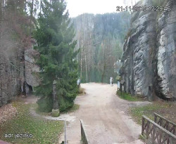 Vstup do skal, Pískovna