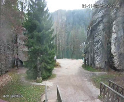 Vstup do skal, Pískovna