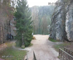 Vstup do skal, Pískovna